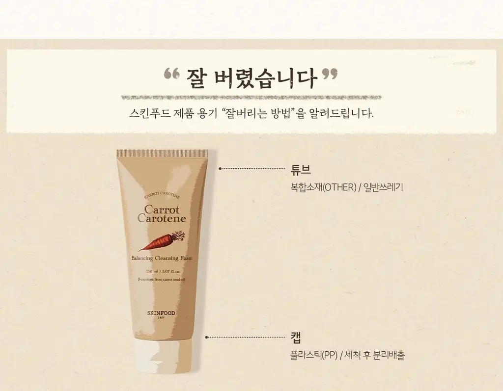 [당근수분폼] 스킨푸드 캐롯 카로틴 밸런싱 클렌징폼 상세페이지 20